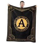 Initial Birthday Gifts for Men, Gifts for 50"x60" Black-a