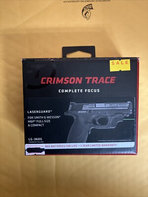 Crimson Trace  LG-360G GREEN LASERGUARD  FOR SMITH & WESSON M&P - ALL SIZES (I)