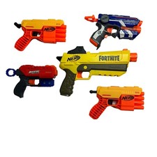 Nerf Gun Lot FORTNITE - FIRESTRIKE - ADVENTURE FORCE - ALPHA STRIKE x2