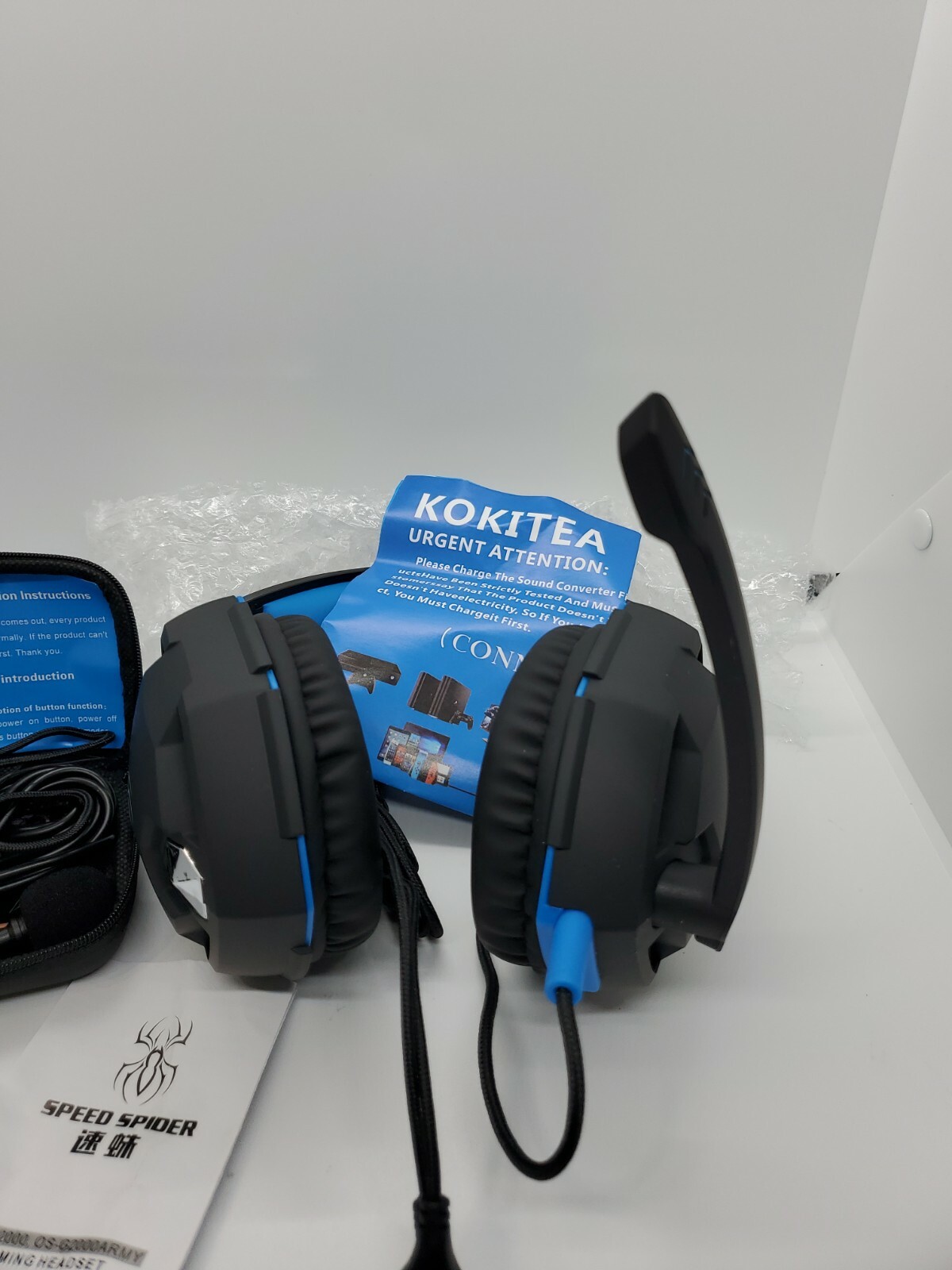 Gaming Headset Wired Headphones/Microphone for Pc Ps4 Xbox Earphone Mic LED.0SG2-image