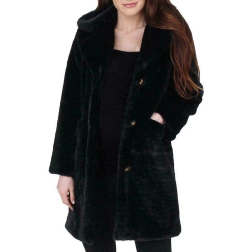 Ultra Plush Faux Fur Coat 