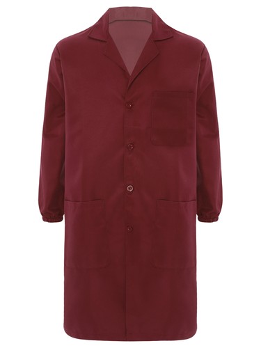 Unisex Work Coat Lab Jacket Clothes Uniform Factory Workwear Lightweight Adult - Picture 32 of 45