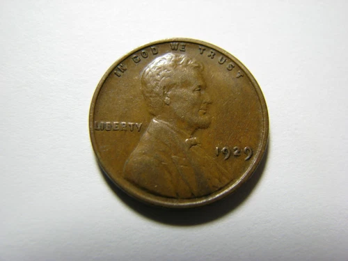 1929 Lincoln Cent Extra Fine