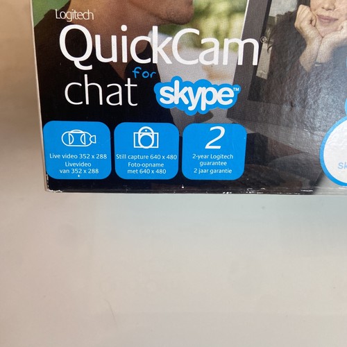 Logitech Quickcam Chat for skype webcam - New / Sealed (2006) - Picture 7 of 7