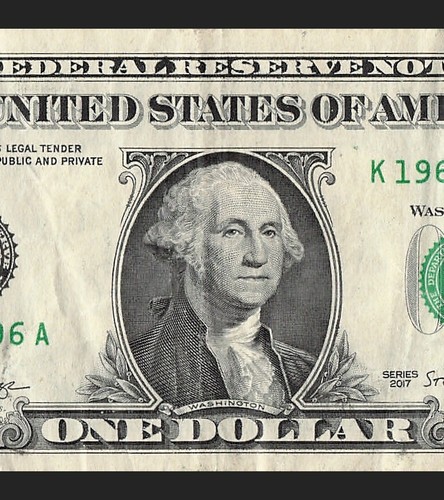 1963 ausgefallener Seriennummer One Dollar Schein Datum Note - Bild 5 von 11