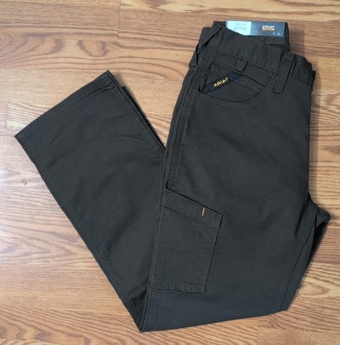 Ariat Work Rebar M4 Pants Men's Relaxed Straight Leg 32X30 New With Tags - Picture 3 of 4
