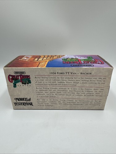 Matchbox Great Beers Of The World 1926 Ford Model TT YGB13 Anchor Steam Diecast - Bild 4 von 4