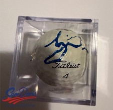 Tiger Woods Signed Golf Ball From 2004 Ryder Cup W/official Tournament Ball