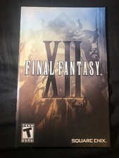 Final Fantasy XII Sony PlayStation 2, PS2 2006 Original MANUAL ONLY No Game