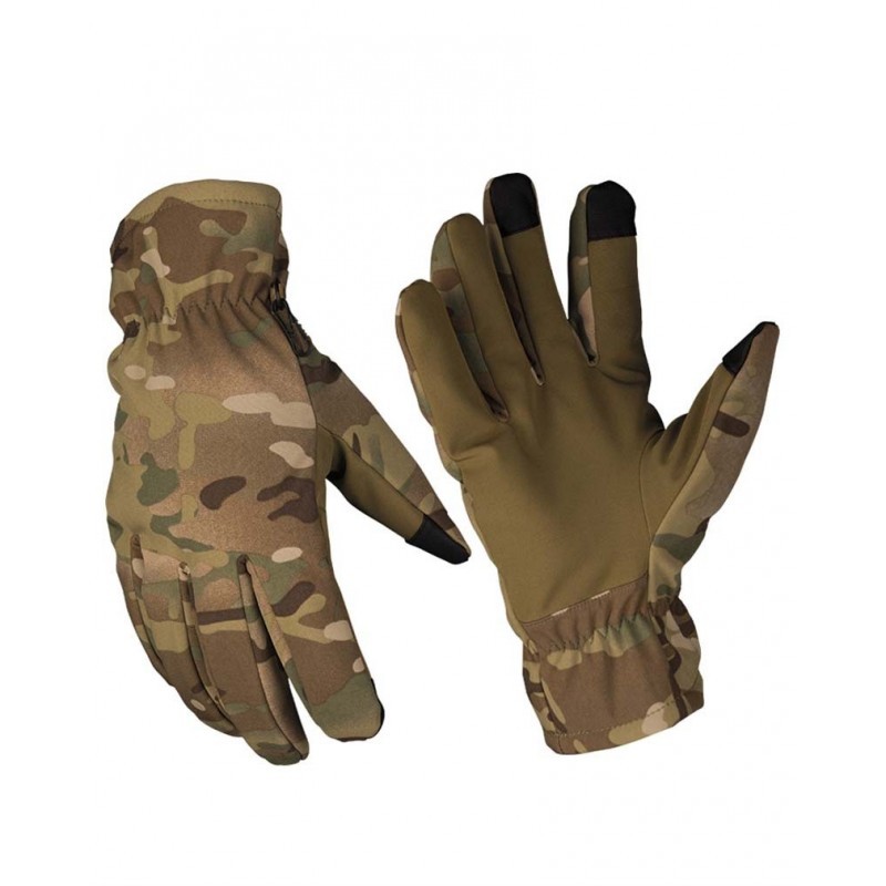 Gants Softshell Thinsulate MilTec Multitarn XL chauds pour le camping sauvage