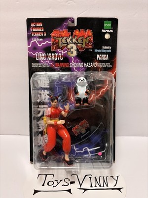 Epoch Tekken 3 Action Figure Namco Limited Ling Xiaoyu 1998 Retro