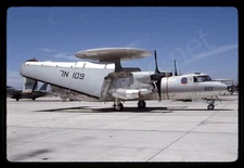 US Navy Grumman E-2C 159495 Jul 90 Kodachrome Slide/Dia A10