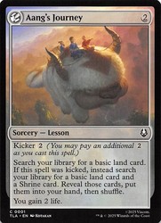 Aang's Journey #1 Common Avatar: The Last Airbender MTG