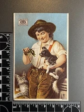 Antique Victorian Trade Card Advertising James Pyle's Pearline New York 