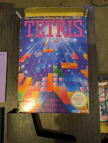 Tetris Nintendo NES UK PAL Version Complete with Manual