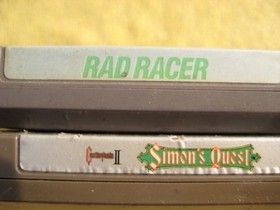 Castlevania 2: Simon&rsquo;s Quest NES + Rad Racer NES