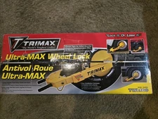 Trimax Ultra Max Wheel lock TWL100 Brand New