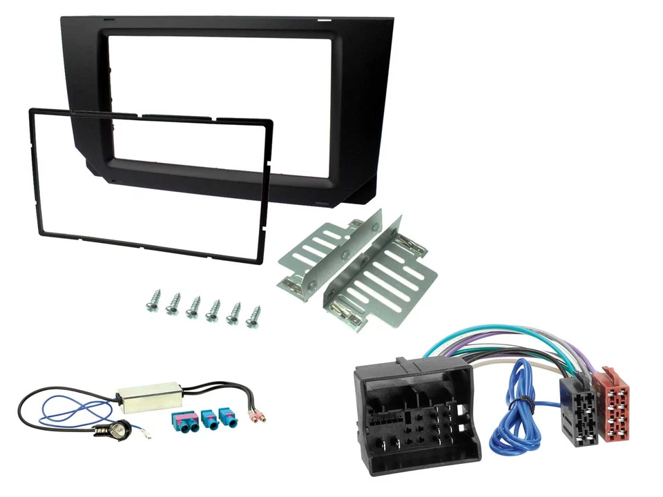 JVC MP3 USB 2DIN DAB Bluetooth CD Autoradio für Seat Ibiza 2017-2021 schwarz - Bild 3 von 4