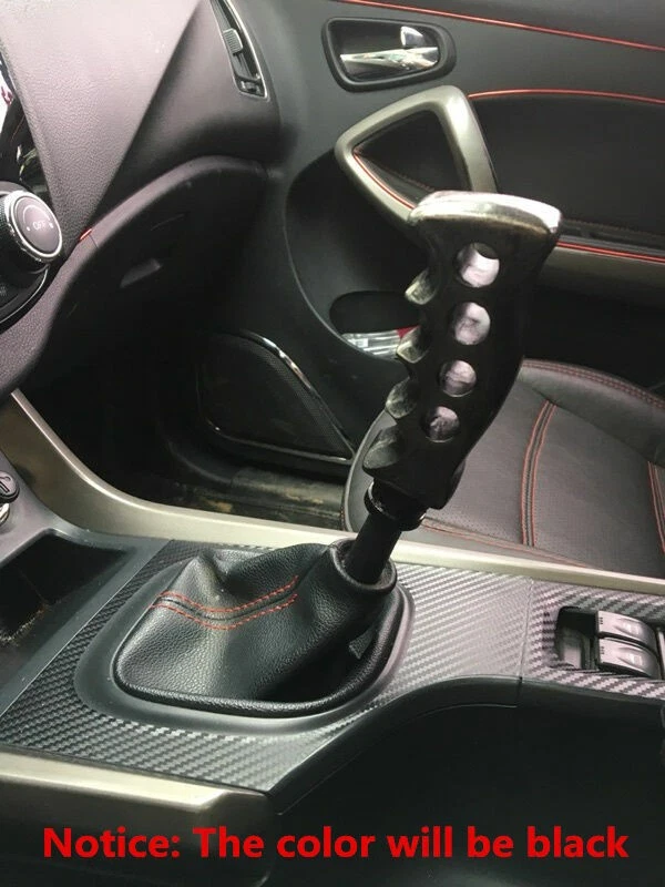 Gun Grip Knife Handle Manual Transmission Car Gear Shift Knob Shifter Kit Black - Image 2 of 4