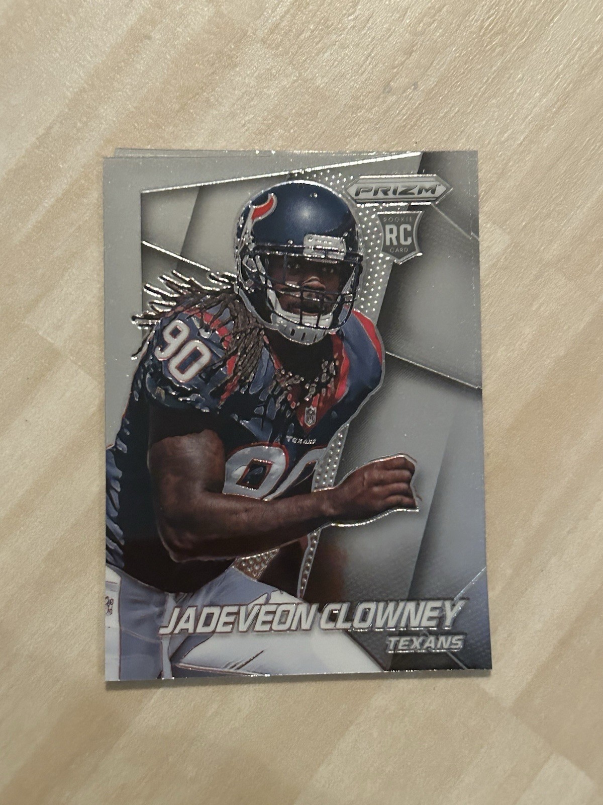 2014 PANINI PRIZM - JADEVEON CLOWNEY #285 RUNNING LEFT (RC)