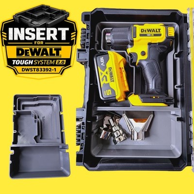 DeWalt DCE530N Heißluftpistole Einsatz Tablett für ToughSystem 2.0 Koffer