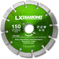Lxdiamond Diamant-Trennscheibe 150Mm Passend FüR Bepo Ffs 150 151 MontagefräSe