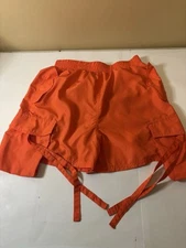 Labijou Shorts Women Medium Orange