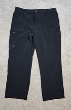 Cherokee Infinity Front Fly w/Draw String Cargo Scrub Bottoms Black Men's - XL