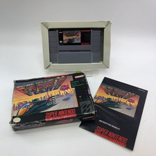 F-Zero (Super Nintendo SNES, 1991) Complete in Original Box w Manual CIB