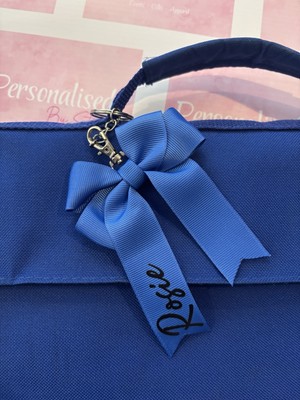 Personalisierte Schleifentasche Büchertasche Schleifentasche Zubehör Schultasche Schleife