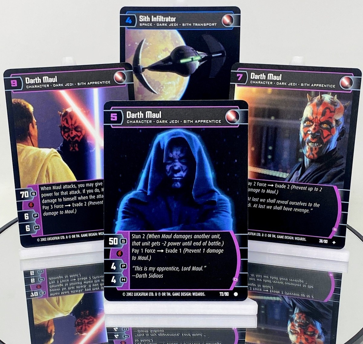 WotC Star Wars Trading Card Game - Sith Rising 89/90 Near-Complete