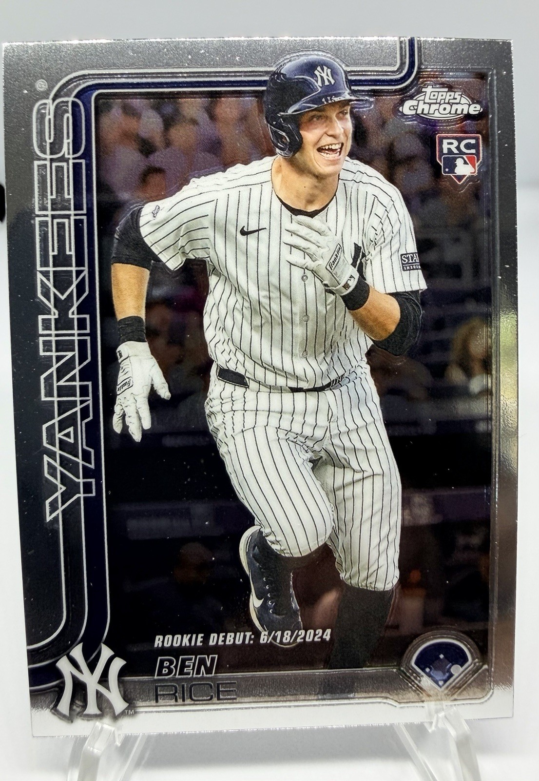 2025 Topps Chrome Update Series - Rookie Debut Ben Rice #USC138 (RC)