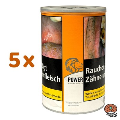 Power Volume Volumentabak Dose 5x 180g