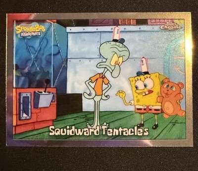 2025 Topps Chrome スポンジボブ イカルド アートカード 2025 TOPPS CHROME SPONGEBOB 25TH ANV SQUIDWARD'S GALLERY GYULA