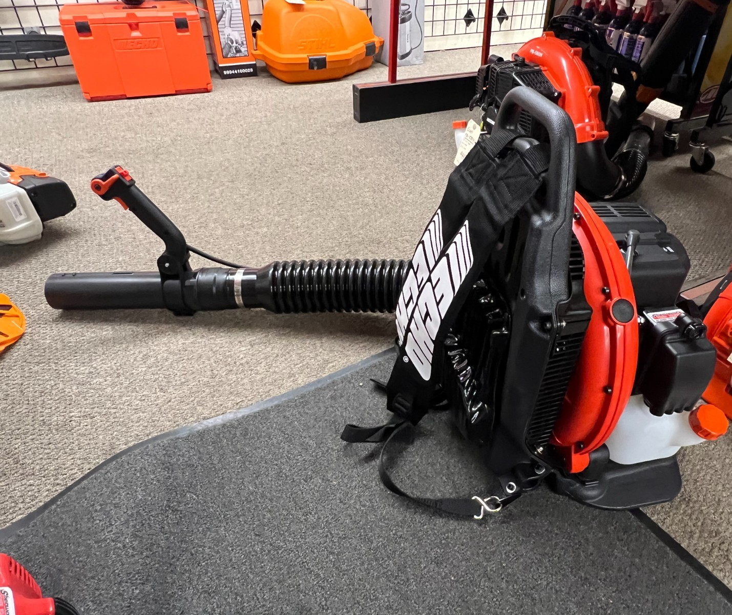 Echo PB-755ST Backpack Blower BIG 63CC w/ RH Mounted Throttle NEW FREE ...
