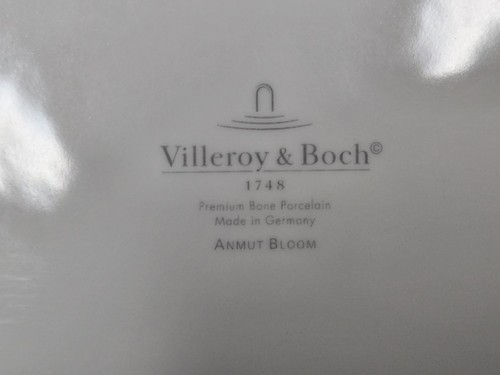 Villeroy & Boch 5 Dinnerware Anmut Bloom Salad Plate 8.5" SEE PICS & DESCRIPTION - Picture 7 of 22