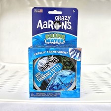 Crazy Aaron's Sensory Putty Falling Water Totally Transparent Sensory Putty