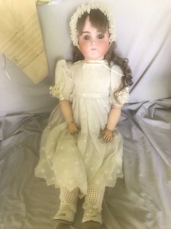 G & SG Germany Marked Bisque Head Doll