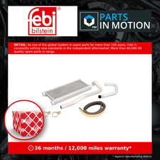 Heater Matrix fits MITSUBISHI MIRAGE 1.2 2012 on 3A92 Exchanger Interior Febi