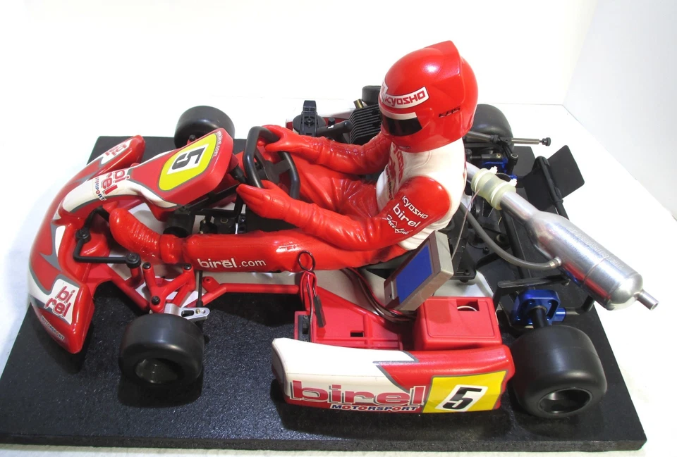 Kyosho 1/5 Racing Kart GP 2WD r/s Birel R31-SE with GZ15 GP R/C Car Rare Item - Image 3 of 4