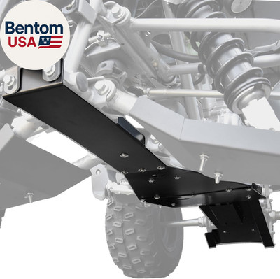 Aluminum Frame Skid Plate & Swing Arm Skid Plate Gaurd Kit for Yamaha Raptor 700