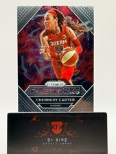 2021 Panini Prizm WNBA - Fireworks Chennedy Carter #1