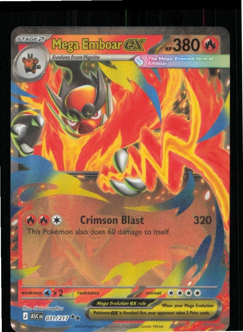 Emboar Ex Pokémon TCG Cards for sale | eBay