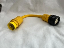 Marinco 110A 50A 125V / 30A 125V Pigtail Adapter