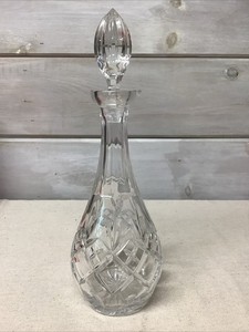 Royal Limited Wine Whiskey Decanter 24% Lead Crystal