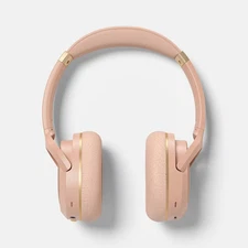 Banded Active Noise Cancelling Over-Ear Headphones - heyday Peach