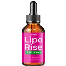 Lipo Rise Drops for Weight Loss Liporise Digestion Sexy Slim Sculpt Body (2 oz)