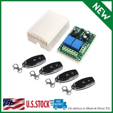 110V 120V 220V Wireless RF Remote Control Relay Switch Univers-Channel 433Mh