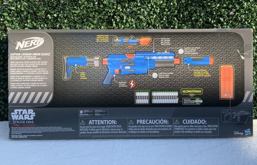 Nerf Star Wars- Rogue One Captain Cassian Andor Deluxe Blaster- New- Ships Fast - Picture 2 of 2