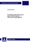 Der Sicherheitentreuhänder nach Einführung des Refinanzierungsregisters von Hendrik Assmus (2008, Taschenbuch)